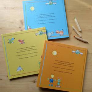 Kindergarten - Freundebuch, für 25 Freunde und 8 Erzieher*innen, 21 x 21 cm Bild 3