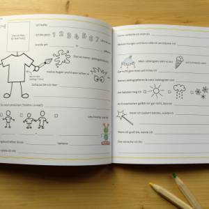 Kindergarten - Freundebuch, für 25 Freunde und 8 Erzieher*innen, 21 x 21 cm Bild 4