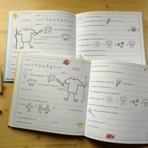 Kindergarten - Freundebuch, für 25 Freunde und 8 Erzieher*innen, 21 x 21 cm Bild 5