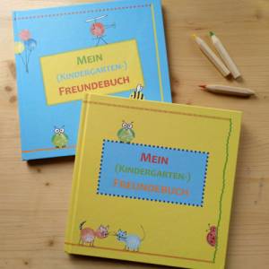 Kindergarten - Freundebuch, für 25 Freunde und 8 Erzieher*innen, 21 x 21 cm Bild 7