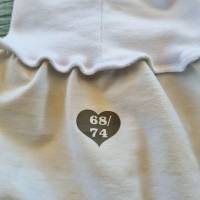 Baby Set in Gr. 68/74, Mitwachshose bzw Pumphose mit Lätzchen, schöne Baby Kleidung oder Kinder Kleidung Bild 7