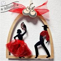 Spanien - Plotterdatei - Flamenco - Urlaub - Kastagnetten - Mithstoff - SVG Bild 4