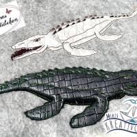 Doodle Stickdatei Mosasaurus Bild 6