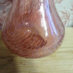 Glasvase mundgeblasen Kristallvase Blumenvase Vase Kristall Joska Bodenmais Waldglashütte Krug Vintage Home Decor Glas L Bild 7