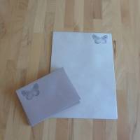 Briefpapier Set - Schmetterling // Letter // Briefschreiben // Geschenk Bild 1