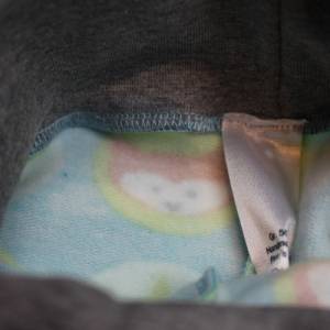 Sweat Pumphose innen kuschelig Mitwachshose  Babyhose, Größe 62/68 Jogginghose, Hose Unisex Bild 9