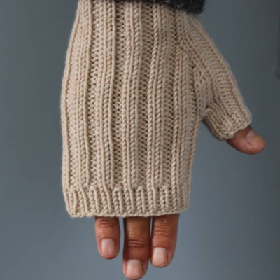 Anleitung: "Metro Mitts" - Stulpen stricken in 3 Größen