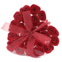 Blumenbox Seifenblumen, Herz Rosenbox mit 24 Rosen, Hochzeit Geburtstag, Elterngeschenk Oma Sister Bild 1