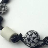 EM Keramik Halsband, Halskette, Schmuckband, Armband für Hund und Mensch - Yin und Yang Bild 2