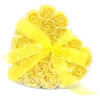 Blumenbox Seifenblumen, Herz Rosenbox mit 24 Rosen, Hochzeit Geburtstag, Elterngeschenk Oma Sister Bild 1