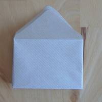 10 kleine blanko Briefumschläge aus braunem Skizzenpapier Bild 3