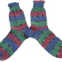 Gestrickte Socken Größe 32 - 33 Bild 2