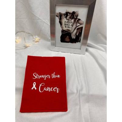 Chemopass-Hülle, Therapieplan , Wollfilzhülle