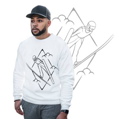 "Skispringer" SVG Wintersport