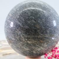 Große LUZERNER GNEIS Edelsteinkugel, 100 mm, Meditation und Heilsteine, glänzende Kugel, Wunderbarer Kristall Bild 3