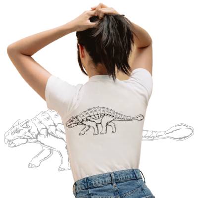"Ankylosaurus" SVG Dinosaurier Urzeit