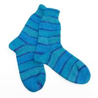 Gestrickte Socken Größe 32 - 33 Bild 1
