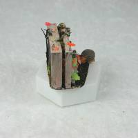 Kiste für den Igel zur Überwinterung in Miniatur 1:12 Bild 3