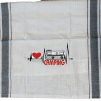 Geschirrhandtuch, Handtuch Geschenk, personalisierte Wohnmobil Wohnwagen Camping Bild 3