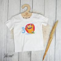 Personalisiertes Shirt Geburtstag süße Monster mit Name & Zahl Bild 1
