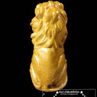 Keramik Löwe Marion ganz in Gold Bild 2