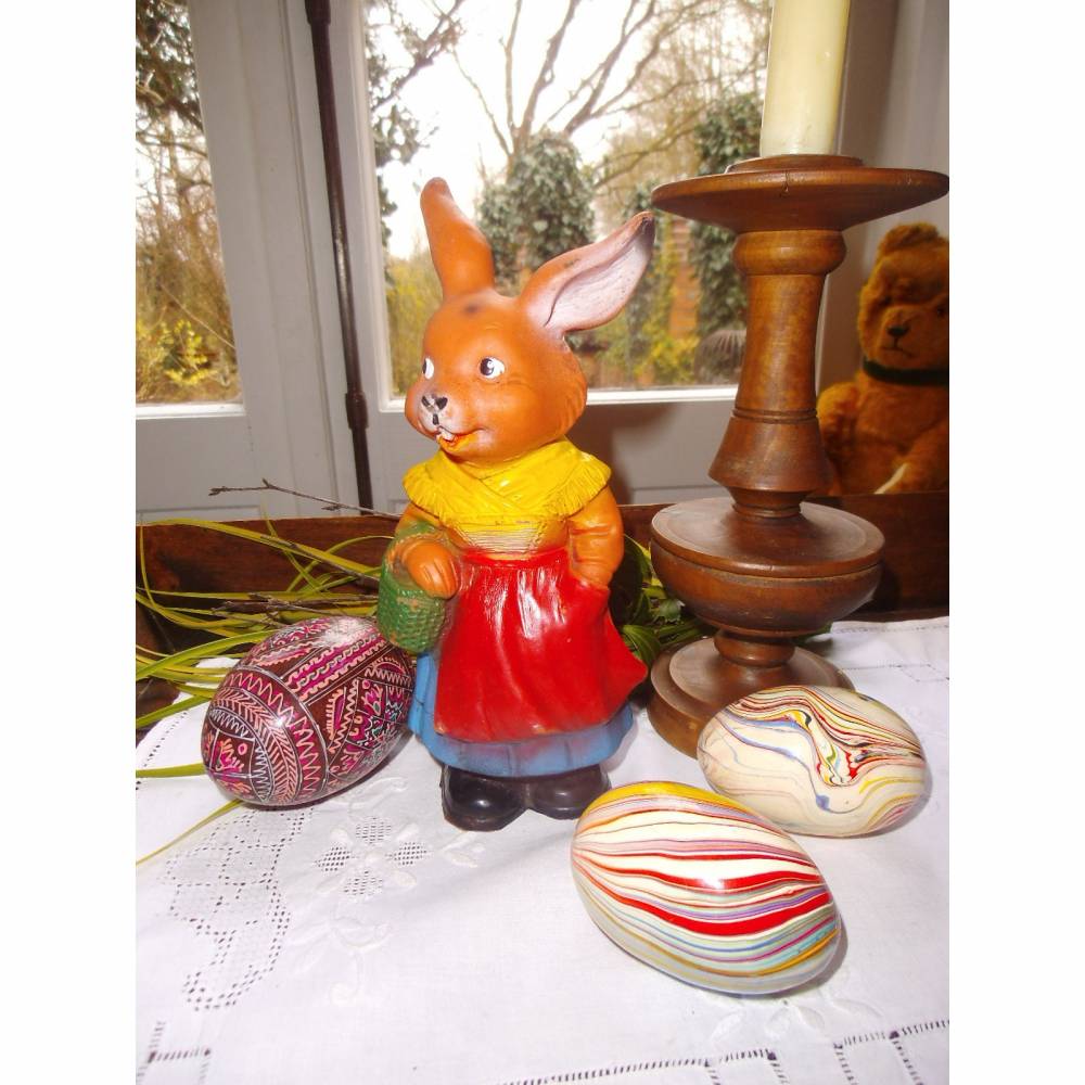 Osterhase Hase Ela Gummi Ostern Vintage