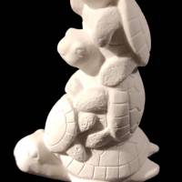 Familie Schildkröte aus Keramik Bild 2