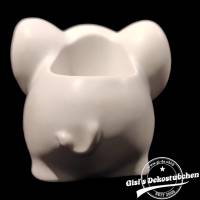 Keramik Elefant Blumentopf / Teelichthalter Bild 3