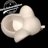 Keramik Elefant Blumentopf / Teelichthalter Bild 5