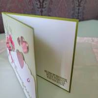 Glückwunschkarte zur Hochzeit, versch. Designs, mit Umschlag Bild 7