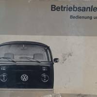 Betriebsanleitung Bedienung und Daten VW - Transporter Ausgabe August 1973 Bild 1