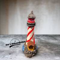 Keramik Leuchtturm / Deko / Geschenk / Mitbringsel / jetzt auch in Farbe Bild 2
