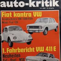 mot  Auto-Kritik  Nr. 18     -      6.9.1969 - Test  Fiat kontra VW Bild 1