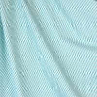 ♕ Jersey mit Ringel Streifen türkis-weiß, jeansblau-weiß, orange 50 x 150 cm  ♕ Bild 9