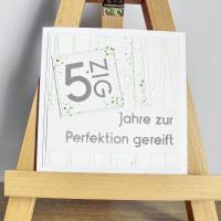 Geburtstagskarte für runde Geburtstage "Zur Perfektion gereift" Bild 4
