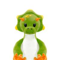 Dino grün - Personalisierte Kuscheltiere Bild 1