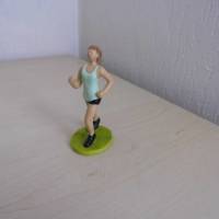 Figur Sportlerin - Joggerin - Läuferin - Marathon   für die Deko oder Geldgeschenke basteln Bild 1