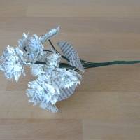 Papierblumen - Kornblumenstrauß aus Buchseiten // Papierblüten // Buchdeko Bild 6