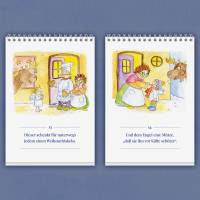 Gedicht-Adventskalender für Kinder von 3 bis 100+ Jahren, Tischkalender A5 hochkant, 24 Seiten, Das Engelchen Orchester Bild 7