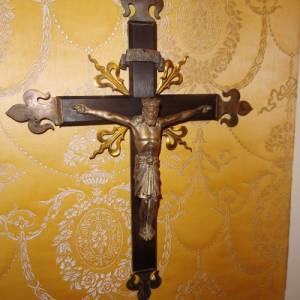 Antikes Wandkreuz Kreuz Kruzifix Christus Jesus Sakral Bild 1
