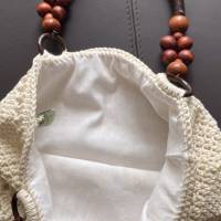 Granny-Square Boho Tasche aus recycelter Baumwolle Bild 2