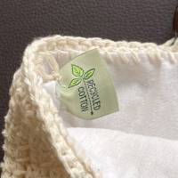 Granny-Square Boho Tasche aus recycelter Baumwolle Bild 4