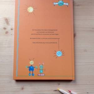 Oranges Kindergarten-Freundebuch für 25 Freunde Bild 4