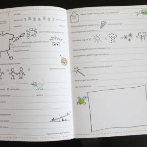 Kindergarten - Freundebuch mit Geburtstagskalender, A4, für 25 Freunde Bild 4