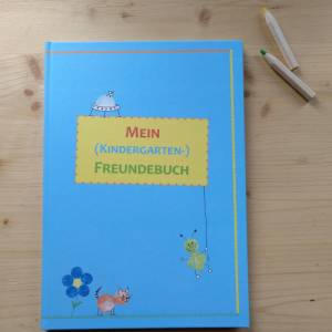 Kindergarten - Freundebuch mit Geburtstagskalender, A4, für 25 Freunde Bild 7