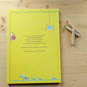 Kindergarten - Freundebuch mit Geburtstagskalender, A4, für 25 Freunde Bild 8