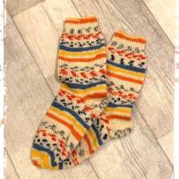 Handgestrickte Socken aus hochwertigen Materialien in Größe 42/43! Bild 2