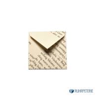20 Mini Briefumschläge aus Buchseiten quadratisch | Handgemachte Briefumschläge für Love Notes Bild 1