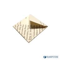 20 Mini Briefumschläge aus Buchseiten quadratisch | Handgemachte Briefumschläge für Love Notes Bild 2