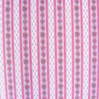 Puppenhaus Tapete Blumenstreifen & Rauten 1:12 pink, blau oder grün Bild 1